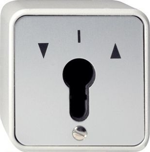 Gira sleutelschakelaar durkcontact 1-polig waterdicht 016330